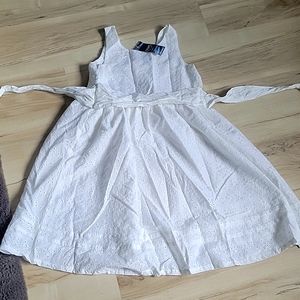 NEW White Dress, Cotton